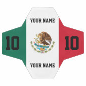 Mexicaanse vlag voetbal met aangepast shirt nummer (Enkel)