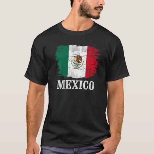  Mexicaanse vlag voor Mexicaans T-shirt (Voorkant)