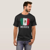  Mexicaanse vlag voor Mexicaans T-shirt (Voorkant volledig)