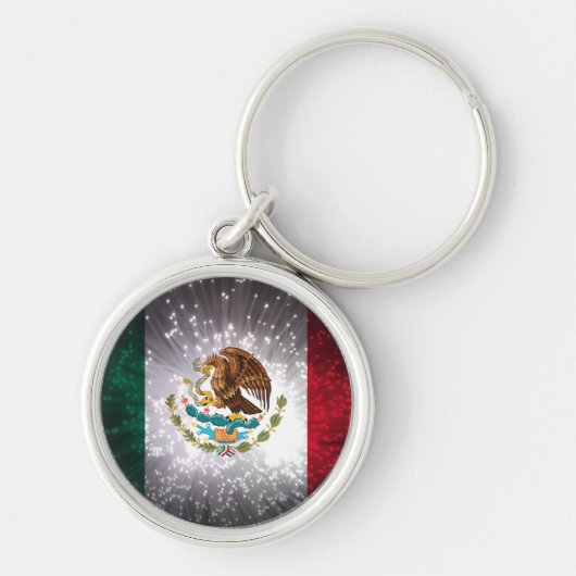 Mexicaanse vlag vuurwerk sleutelhanger (Voorkant)