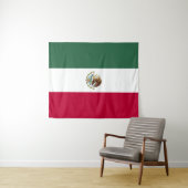 Mexicaanse vlag wandkleed (In Situ (horizontaal))
