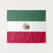 Mexicaanse vlag wandkleed (Voorkant (horizontaal))