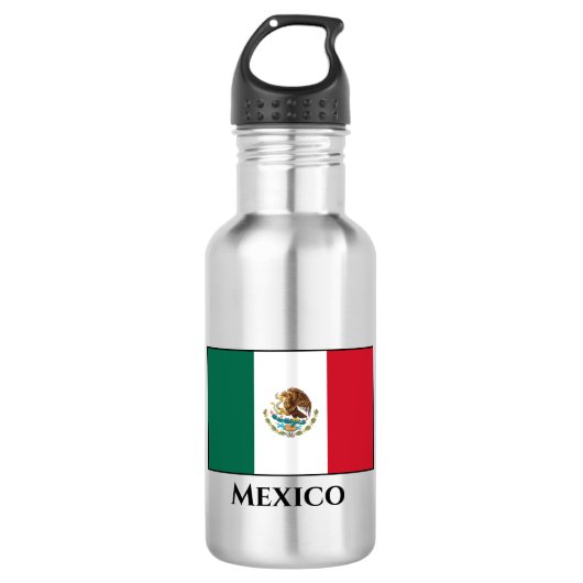Mexicaanse vlag waterfles  (Voorkant)