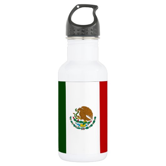Mexicaanse vlag waterfles (Voorkant)