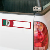 Mexicaanse vlag zwaaien bumpersticker (Op Truck)
