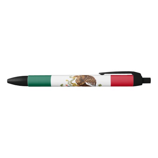 Mexicaanse vlag zwarte inkt pen (Bovenkant)