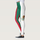 Mexicaanse vlagafhankelijke dag Mexico Leggings (Links)