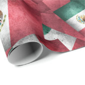 Mexicaanse vlaggen cadeaupapier (Rol Hoek)