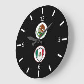 Mexicaanse vlaggen grote klok (Hoek)