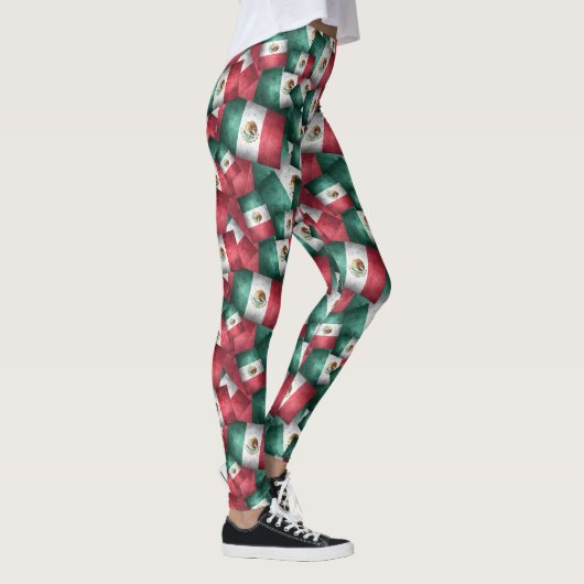 Mexicaanse vlaggen leggings (Rechts)