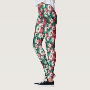 Mexicaanse vlaggen leggings