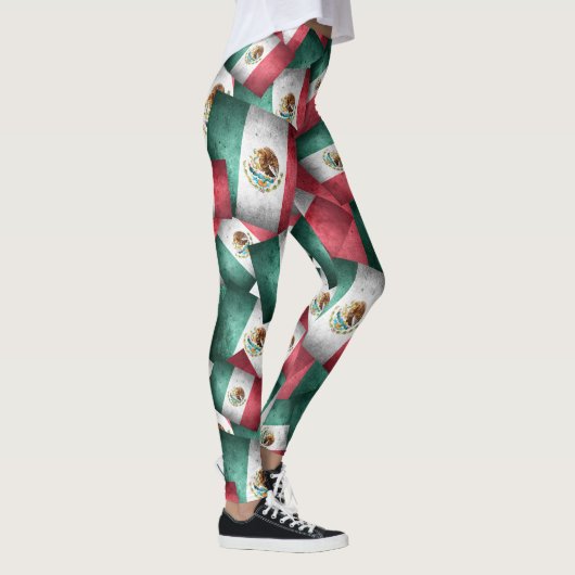 Mexicaanse vlaggen leggings (Rechts)