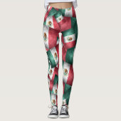 Mexicaanse vlaggen leggings (Voorkant)