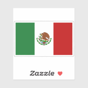 Mexicaanse vlaggen sticker