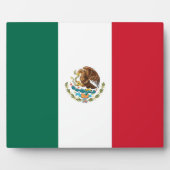 Mexicaanse vlaggenPlaque Fotoplaat (Voorkant)