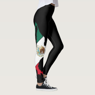 mexicaanse vlagland pride yoga mode vrouwen leggings
