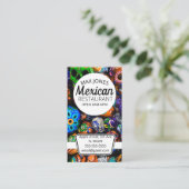 Mexicaanse voedingsfruit deli markeert een dag doo visitekaartje (Staand voorkant)