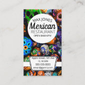 Mexicaanse voedingsfruit deli markeert een dag doo visitekaartje (Voorkant)