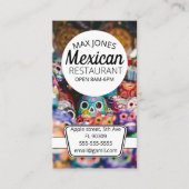 Mexicaanse voedingsmiddelensector drijft handel in visitekaartje (Voorkant)