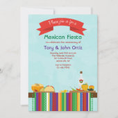 Mexicaanse voedseluitnodiging kaart (Voorkant)