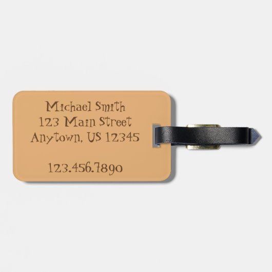 Mexicaanse voedselzwarte Bean Enchiladas Tex Mex F Bagagelabel (Achterkant horizontaal)