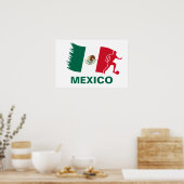 Mexicaanse Voetbal Poster (Keuken)