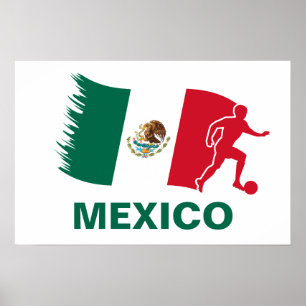 Mexicaanse Voetbal Poster