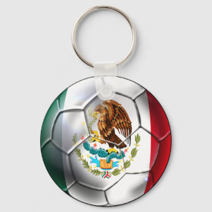 Mexicaanse voetbal sleutelhanger voor Mexicaanse f