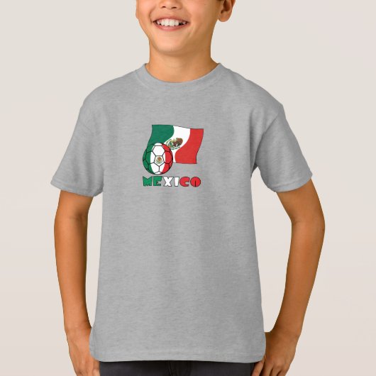 Mexicaanse Voetbal T-shirt (Voorkant)