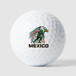 Mexicaanse Voetbaladelaar Nationale Trots Actie Ku Golfballen