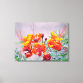 Mexicaanse vogel van het Paradijs Canvas Afdruk (Voorkant)