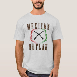 Mexicaanse vogelvrijverklaarde t-shirt