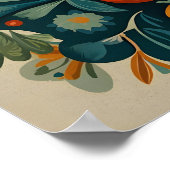 Mexicaanse volks kunst vogels Giclée print Boom de (Hoek)