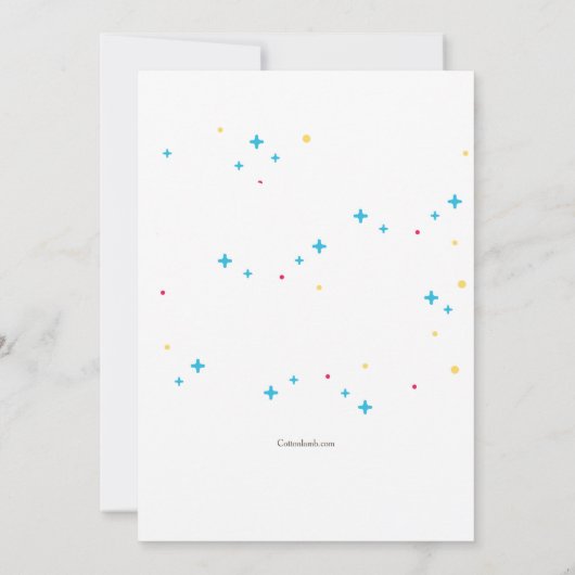 Mexicaanse volksdanser kaart (Achterkant)