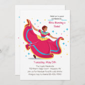 Mexicaanse volksdanser kaart (Voorkant / Achterkant)