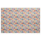 Mexicaanse volkskunst Patchwork Papel Picado Stof (Fat Quarter)