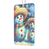 Mexicaanse Volkskunst Sneeuwmannen Sneeuwman Sneeu Luchtverfrisser (Links)