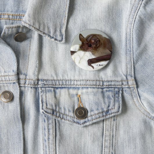 Mexicaanse vrijstaartvlek ronde button 5,7 cm (In situ)