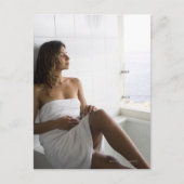 Mexicaanse vrouw in bed briefkaart (Voorkant)