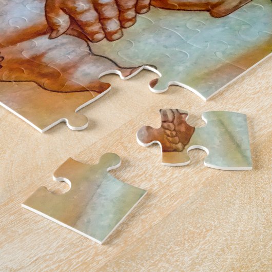 Mexicaanse Wall Murals. Legpuzzel (Zijkant)