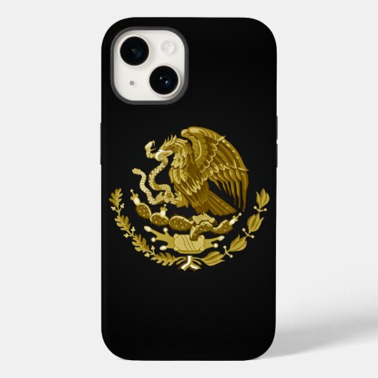 Mexicaanse wapenmantel Case-Mate iPhone case (Achterkant)
