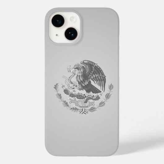 Mexicaanse wapenmantel Case-Mate iPhone case (Achterkant)