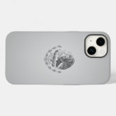 Mexicaanse wapenmantel Case-Mate iPhone case (Achterkant (horizontaal))