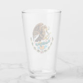 Mexicaanse wapenmantel glas (Achterkant)