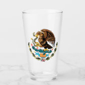 Mexicaanse wapenmantel glas (Voorkant)