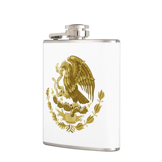 Mexicaanse wapenmantel heupfles (Links)