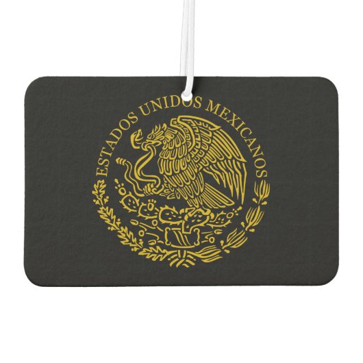 Mexicaanse wapenmantel luchtverfrisser (Achterkant)