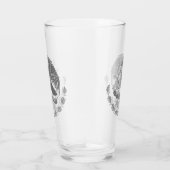 Mexicaanse wapenmantel - zilver glas (Rechts)