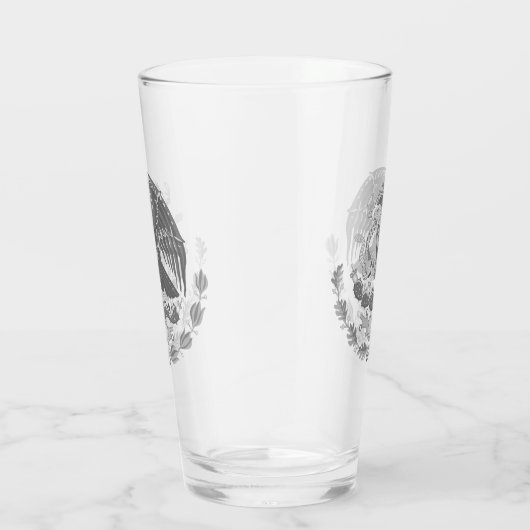 Mexicaanse wapenmantel - zilver glas (Rechts)