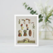 Mexicaanse wapens (kleurenlitho) briefkaart (Staand voorkant)